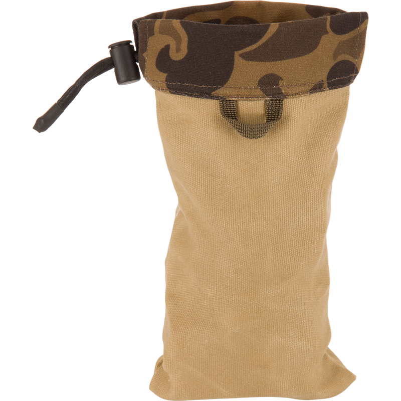 Waxed Canvas Shell Pouch