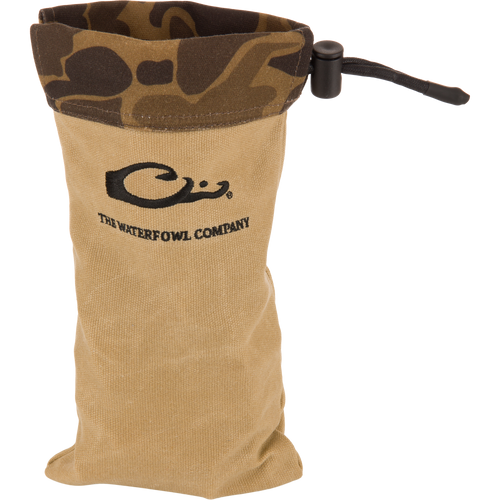Waxed Canvas Shell Pouch