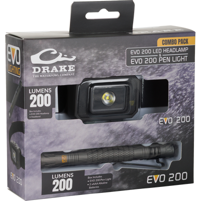 EVO250 Headlamp and EVO200 Flashlight Lighting Pack