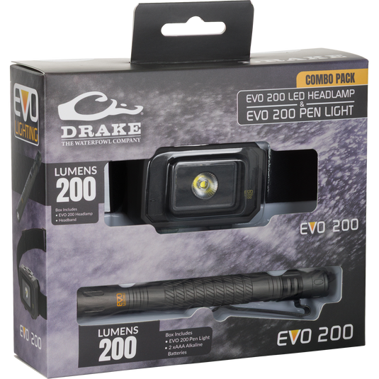 EVO250 Headlamp and EVO200 Flashlight Lighting Pack