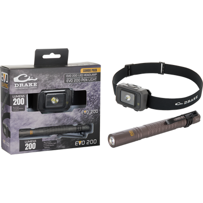 EVO250 Headlamp and EVO200 Flashlight Lighting Pack