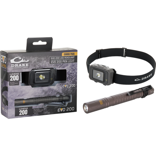 EVO250 Headlamp and EVO200 Flashlight Lighting Pack