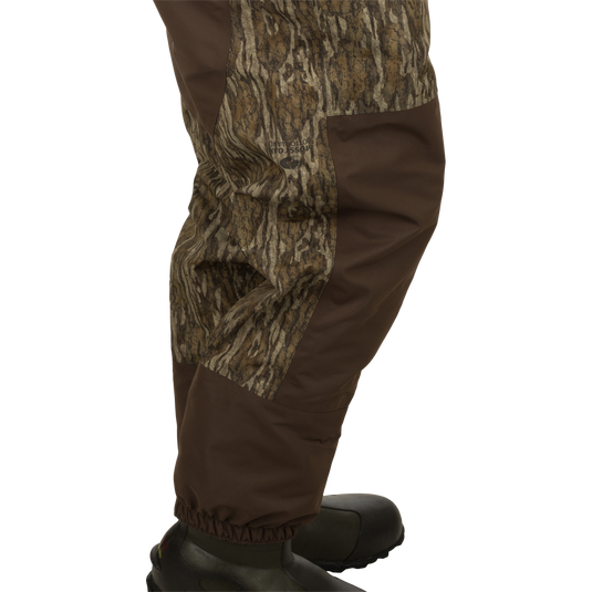 A close up of the Insulated Guardian Elite Vanguard Breathable Waders.