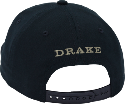 Don’t Give A Duck Rope Cap with 5-panel unstructured crown and flat visor with rope, showcasing high-quality cotton twill for durability and adjustable snap back closure.