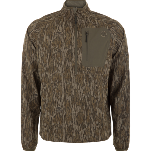 Non-Typical Lightweight SWT Half Zip Pullover with Scent Control