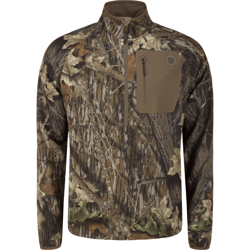 Non-Typical Lightweight SWT Half Zip Pullover with Scent Control