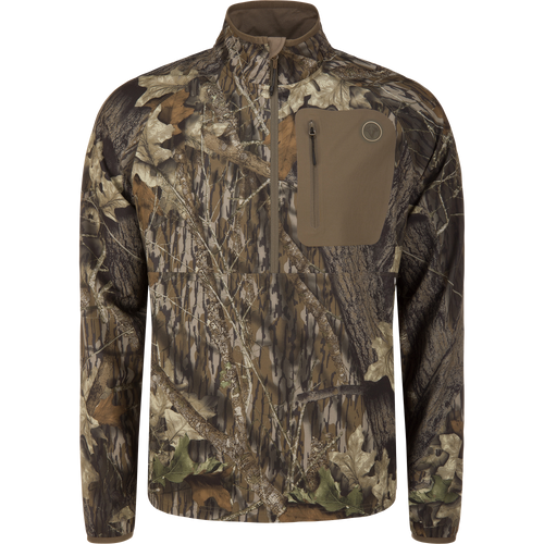 Non-Typical Lightweight SWT Half Zip Pullover with Scent Control