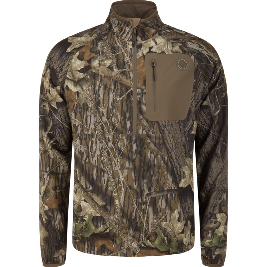Non-Typical Lightweight SWT Half Zip Pullover with Scent Control