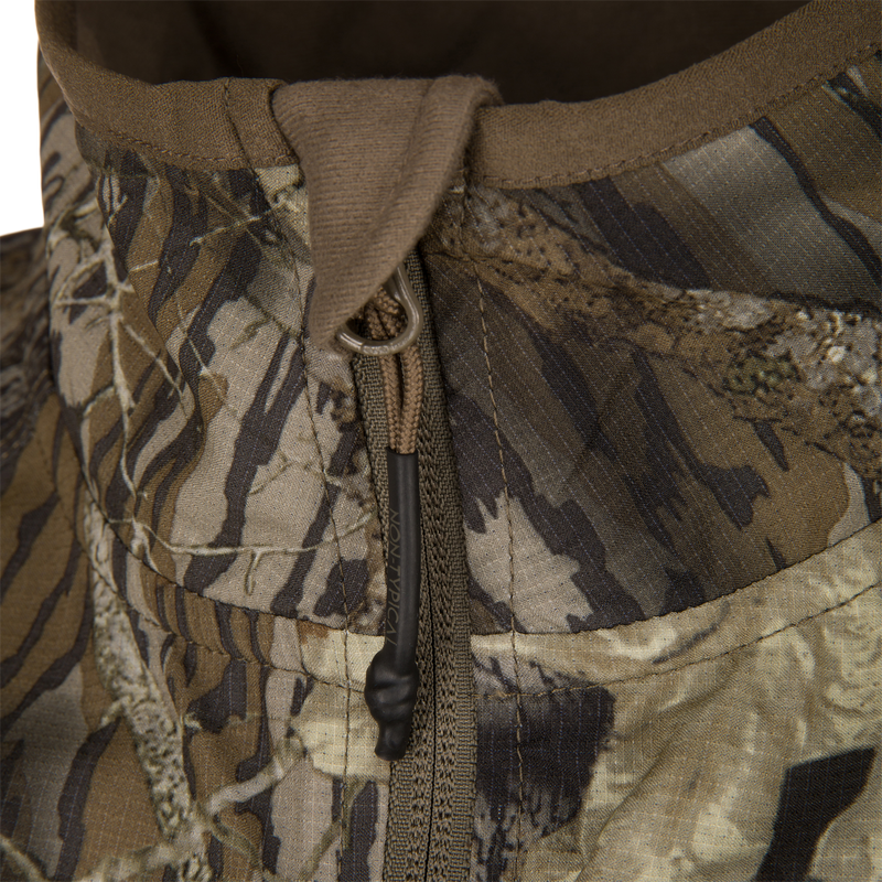 Non-Typical Lightweight SWT Half Zip Pullover with Scent Control