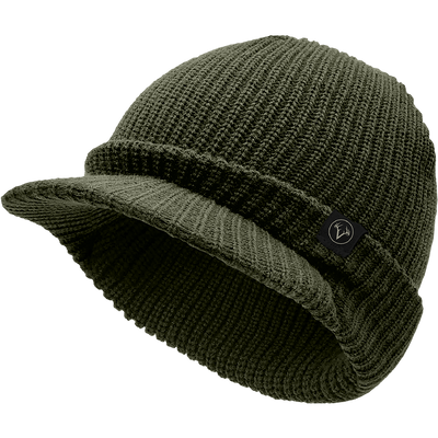 The Non-Typical x Lost Hat Radar Hat by Nontypical is a green acrylic hat with a short brim, ribbed texture, and a small black tag with a white logo for modern style.