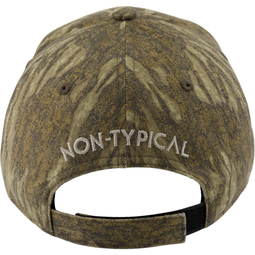 Non-Typical Logo Camo Cotton Cap