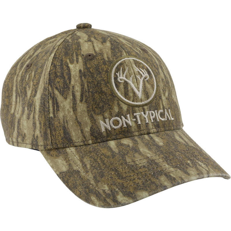 Non-Typical Logo Camo Cotton Cap