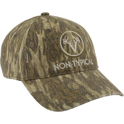 Non-Typical Logo Camo Cotton Cap
