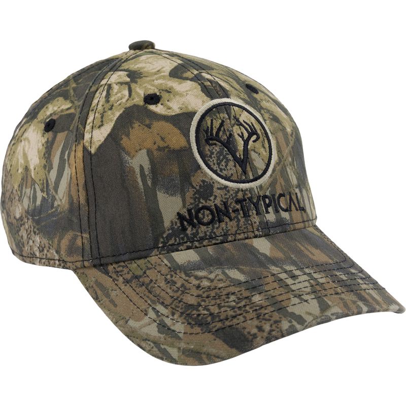 Non-Typical Logo Camo Cotton Cap