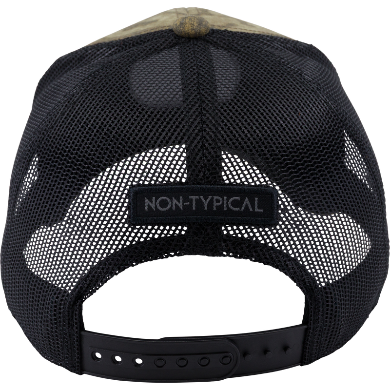 Non-Typical Mesh Back Patch Logo Cap