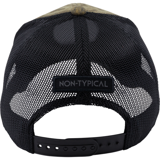 Non-Typical Mesh Back Patch Logo Cap