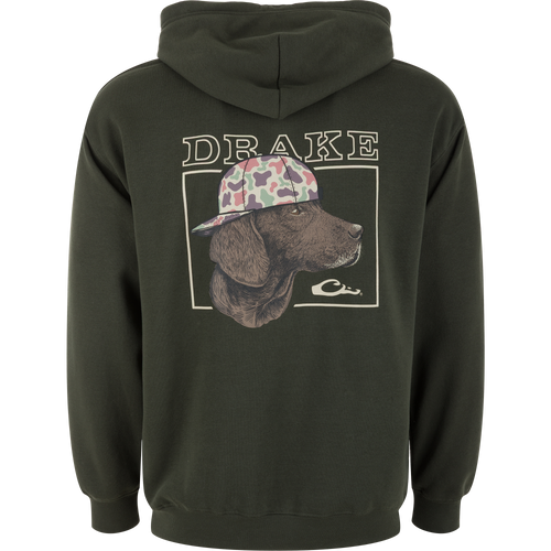 Back Cap Lab Logo Hoodie