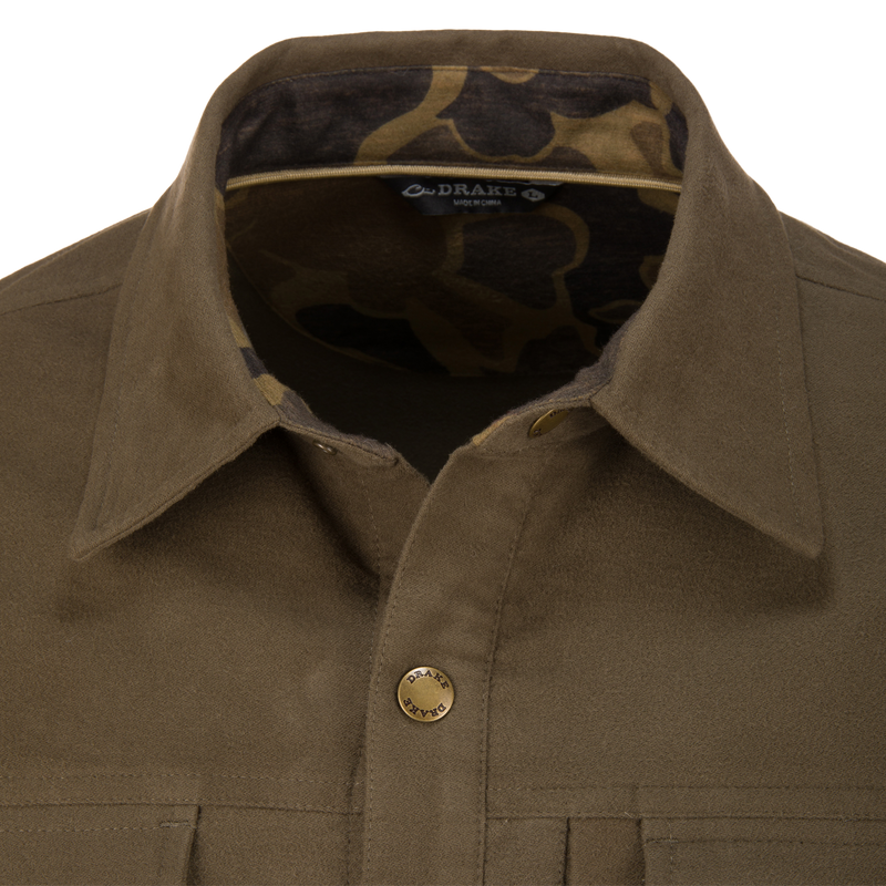Delta Moleskin Shirt Jacket