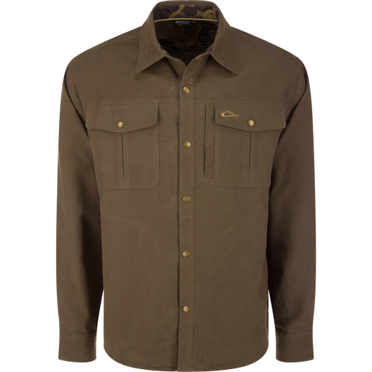 Delta Moleskin Shirt Jacket