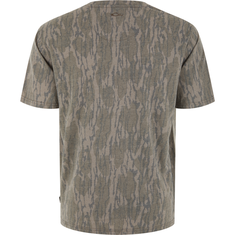 Drake Head Tri-Blend Crew Short Sleeve T-Shirt