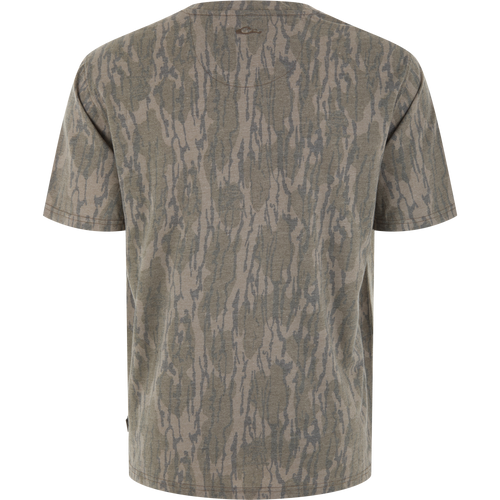 Drake Head Tri-Blend Crew Short Sleeve T-Shirt