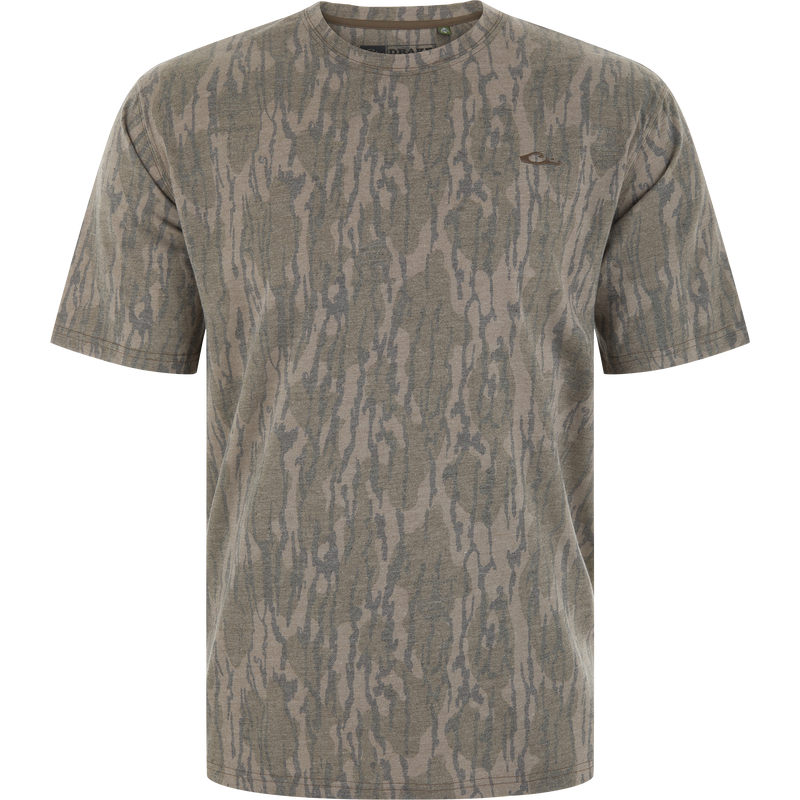 Drake Head Tri-Blend Crew Short Sleeve T-Shirt