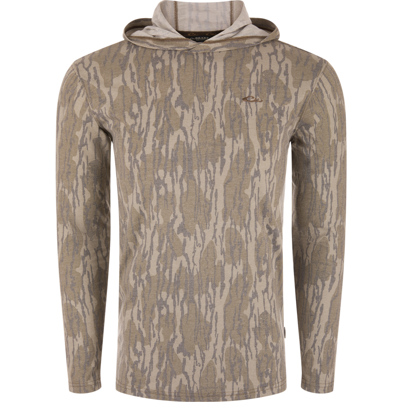 Youth Drake Tri-Blend Long Sleeve Hoodie