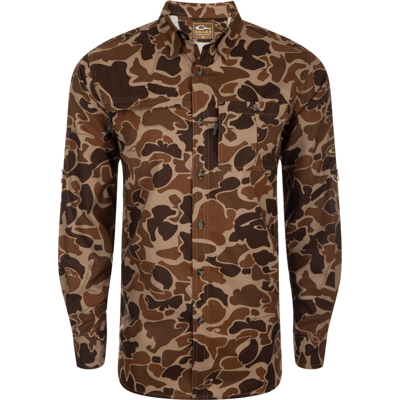Youth Long-Sleeved 8-Shot Flyweight Shirt