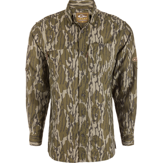 Youth Long-Sleeved 8-Shot Flyweight Shirt