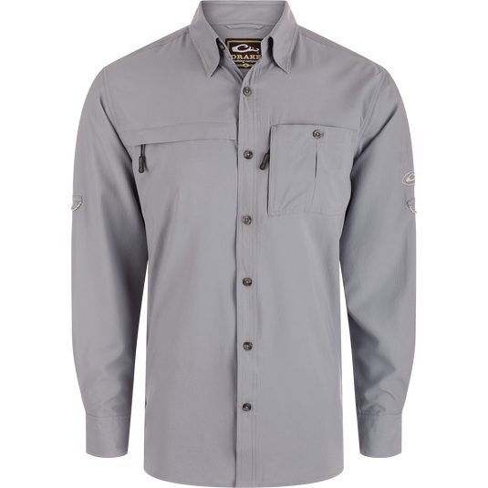 Youth Long-Sleeved 8-Shot Flyweight Shirt