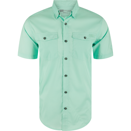Frat Gingham Check Short Sleeve Shirt
