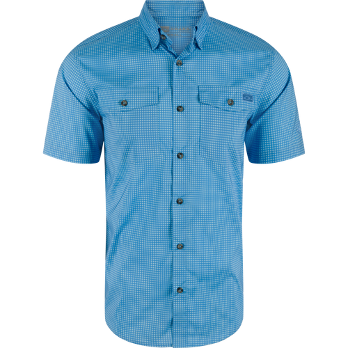 Frat Gingham Check Short Sleeve Shirt