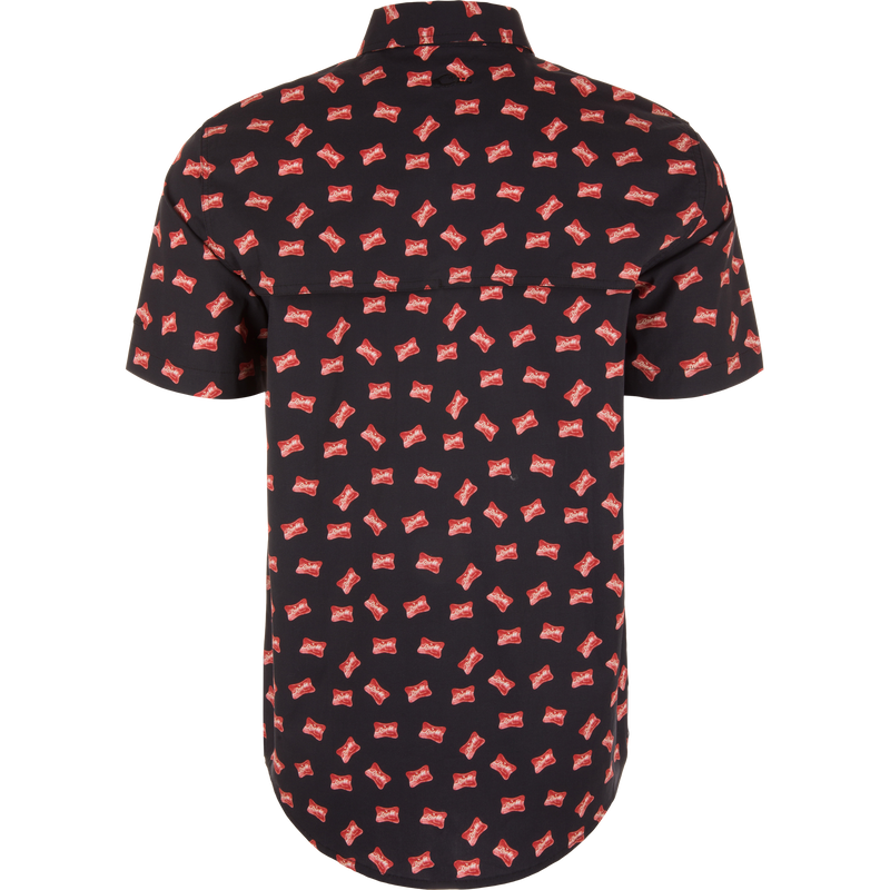 Cotton Drake Life Print Short Sleeve Shirt