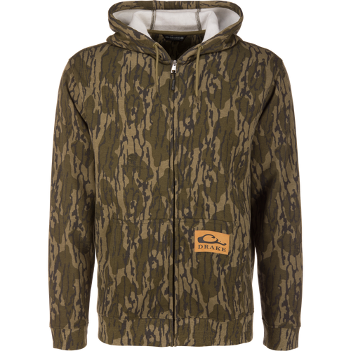 Three End Full Zip Work Hoodie