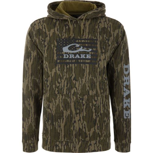 Cotton Logo Work Hoodie