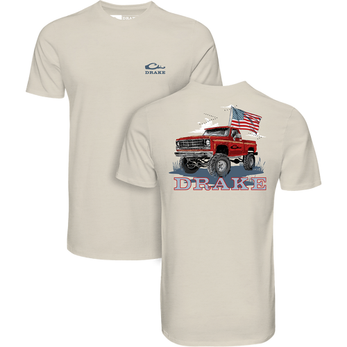 Youth Americana Flag Truck T-Shirt