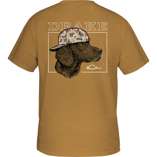 Youth Back Cap Lab T-Shirt