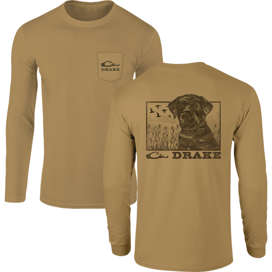 Chocolate Lab Long Sleeve T-Shirt