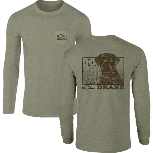 Chocolate Lab Long Sleeve T-Shirt