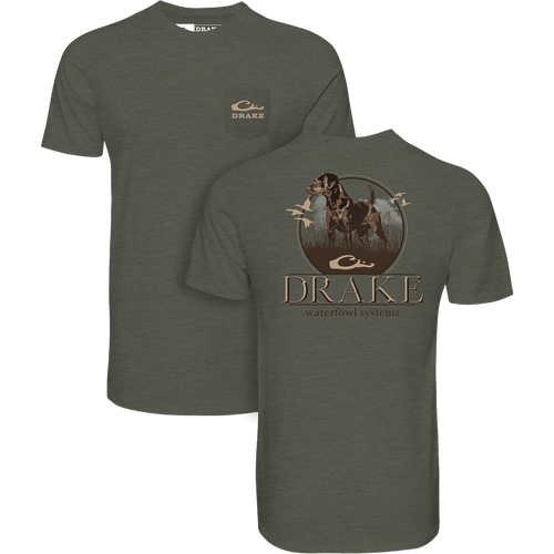 Standing Black Lab T-Shirt