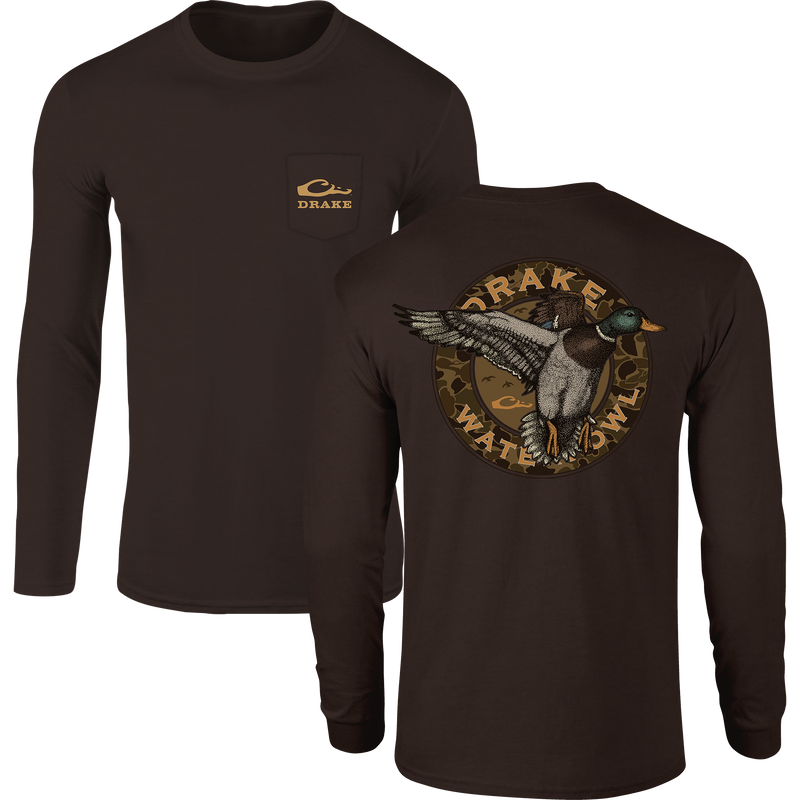 Circle Mallard Long Sleeve T-Shirt