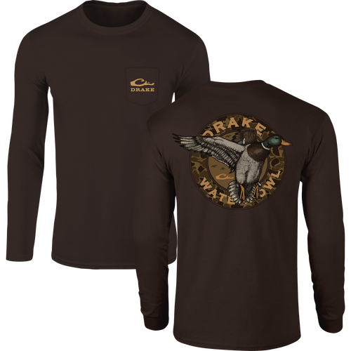 Circle Mallard Long Sleeve T-Shirt