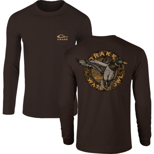Circle Mallard Long Sleeve T-Shirt