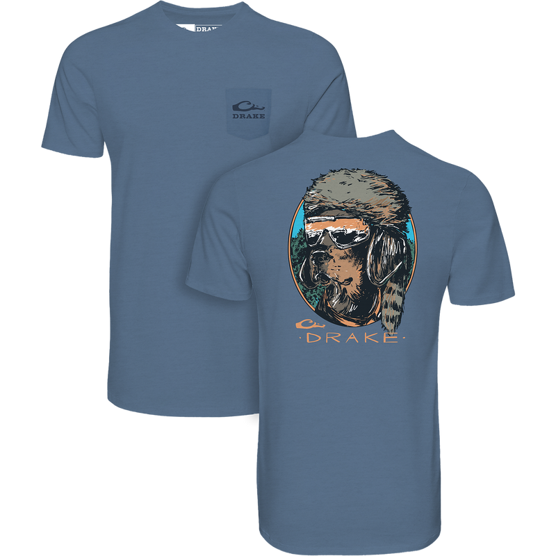 Pop Art Coonskin Cap Lab T-Shirt