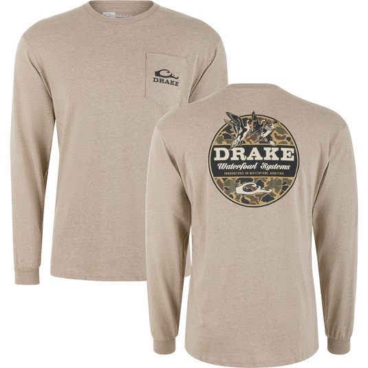 Old School Circle Long Sleeve T-Shirt
