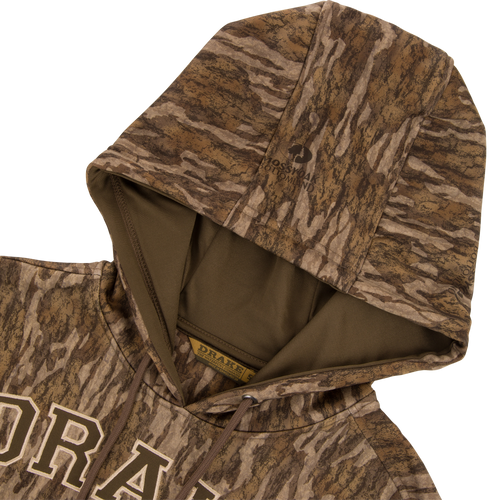 Performance Hoodie with anti-pilling fleece, kangaroo pocket, and adjustable hood, designed for comfort and durability, ideal for layering or standalone wear.