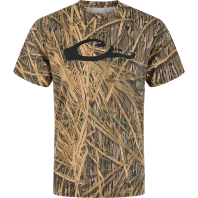 Drake Camo Graphic Logo T-Shirt