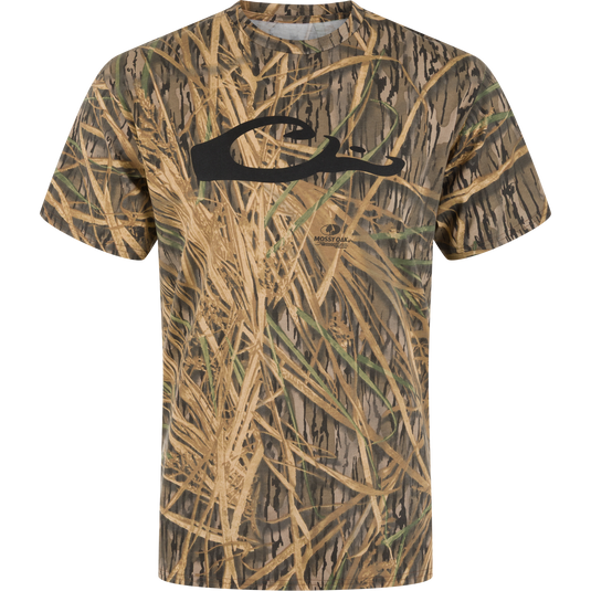 Drake Camo Graphic Logo T-Shirt