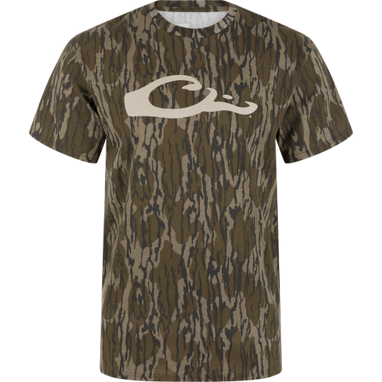 Drake Camo Graphic Logo T-Shirt