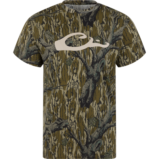Drake Camo Graphic Logo T-Shirt